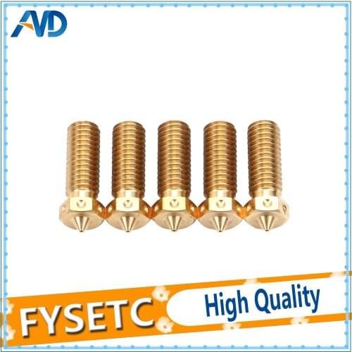 500pcs Top Quality V6 Volcano Nozzle For 3D Printers Hotend Volcano Upgrade Kit For E3D Volcano Hotend 1.75mm Filament