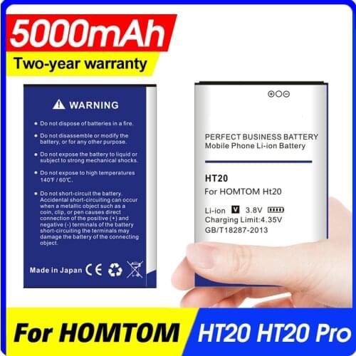 HT20 Battery Arrived 5000mAh Battery for HOMTOM HT20 / HOMTOM HT20 Pro Batteries