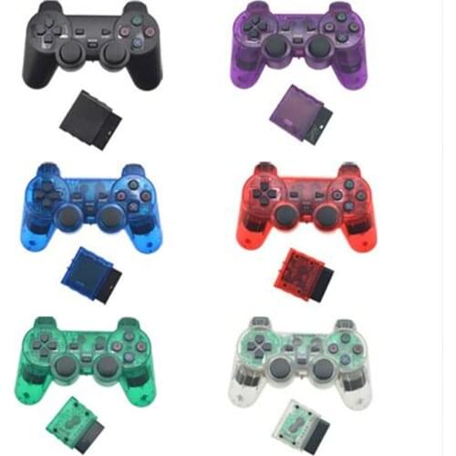 Wireless Gamepad for Sony PS2 PS Controller for Playstation 1 2 Console Joystick Double Vibration Shock Joypad Wireless Controle