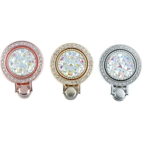 Mobile Phone Ring Holder Mobile Phone Stand 360 Degree Rotation Diamond Universal Smart Phone Stander 1Pcs