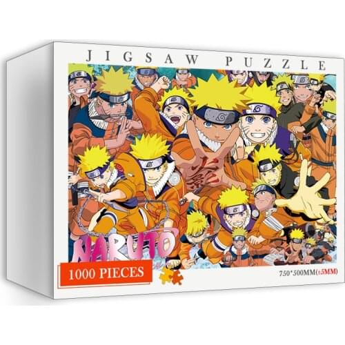 Cartoon Anime Collection 1000 Pieces Jigsaw Wooden Puzzles Cartoon 1000 Pieces Adults Wooden Puzzles Toys 75X50cm Jigsaw Puzzle