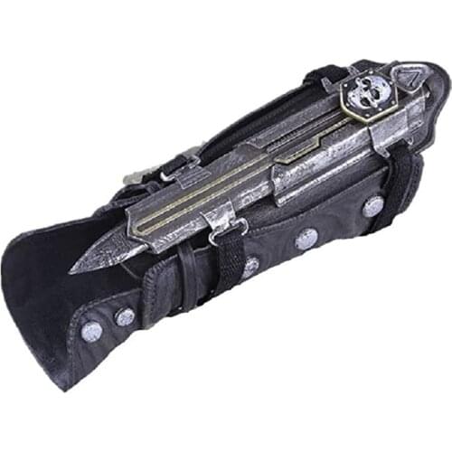 Assassins Creed 4 Black Flag Pirate Cosplay Costume Hidden Blade Edward Kenway Gauntlet