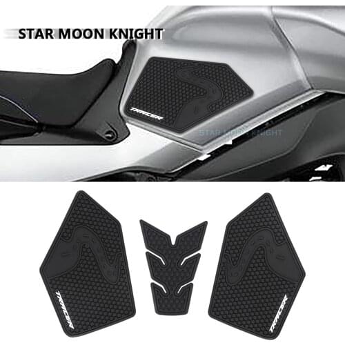 Motorcycle TANK PADS Non-slip Side Fuel Tank Stickers Waterproof Pad Rubber Sticker For YAMAHA TRACER9 TRACER 9 GT 2021