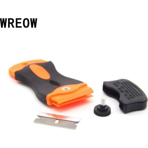 Window Ceramic Glass Oven Razor Scraper Blade Auto Film Glue Sticker Removal Clean Hand Tool Y7