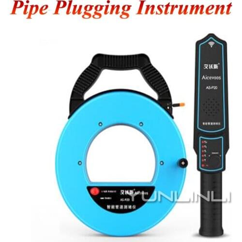Pipe Plugging Device Charging Type Plugging Detector Wall Metal Pipe PVC Pipe Electrician Plugging Instrument AS-P