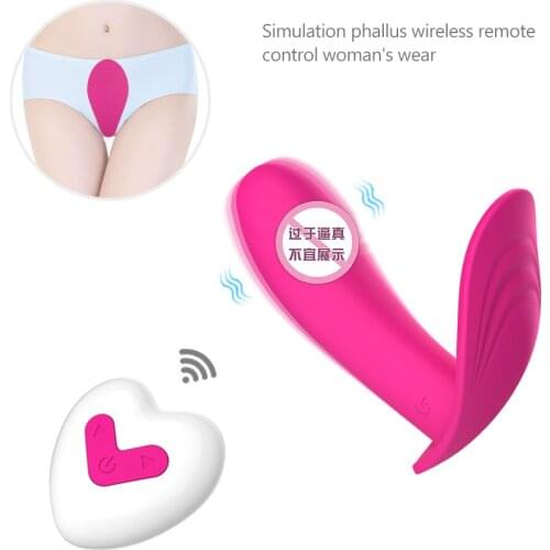 Womens Wireless Remote Control Invisible Wear Panties Vibrator G-spot Clitoris Vagina Dildo Male And Female Sex Toys