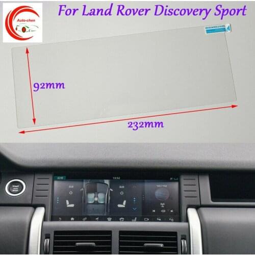 Car GPS Navigation Screen Glass Protective Film For Land Rover Discovery Sport Interior Sticker Accessories