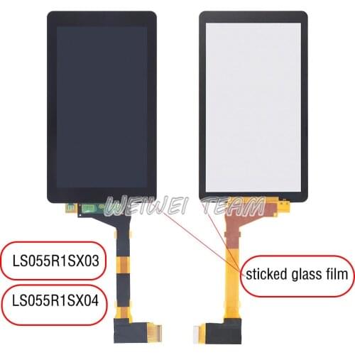 For Wanhao d7 3D printer 5.5 inch 2k LCD screen display & glass protector protective film photon lcd replacment