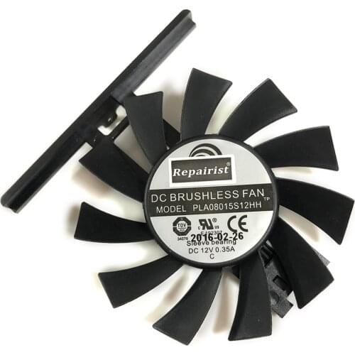 Original PLA08015S12HH 12V 0.35A GTX970 VGA GPU Cooler Fan For GAINWARD GeForce GTX 960 980 Graphics Card Cooling
