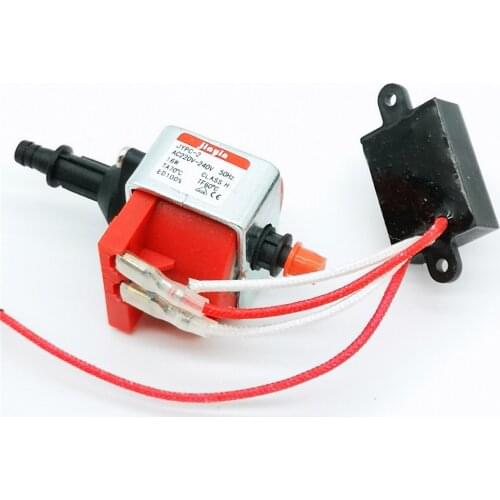 2PCS/LOT 220V 16W Electromagnetic Water Pump High-pressure Reciprocating Piston Pump for Steam Cleaner Mop Garment Steamer