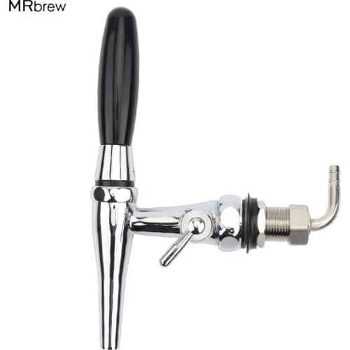 Chrome plating Stout tap Adjustable Beer Faucet Homebrew Flow Control Faucet Shank Tap Kit