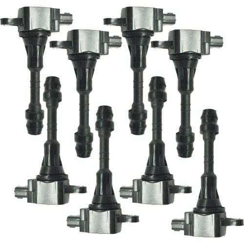 8pcs 22448-7S015 Ignition Coil For Infiniti QX56 Nissan Titan LE/SE/XE Pathfinder 5.6L AIC4001G