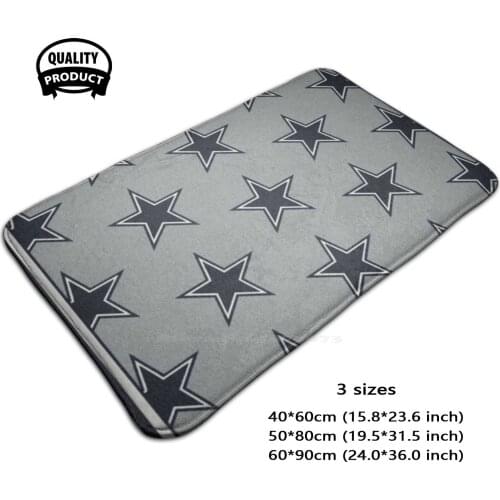 Cowboys Print 3D Household Goods Mat Rug Carpet Foot Pad Cowboys Texas Football Sports Dallas Star