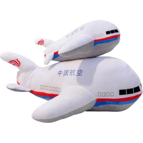 Creative plane sleep hug pillow plush toys girl doll children cute dolls to send boys birthday gifts