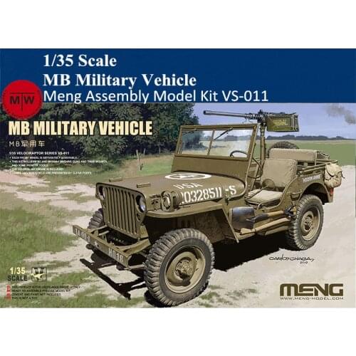 Meng VS-011 1/35 Scale MB Military Vehicle Plastic Assembly Model Kit