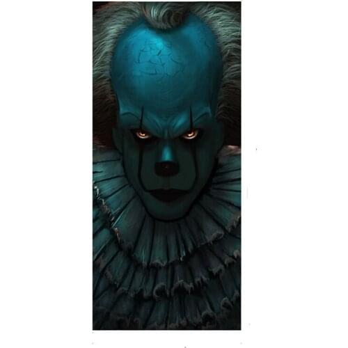 Creative Door Sticker Easter Day Theme Self-adhesive PVC London Decor Wallpaper Refrigerator Sticker for Bedroom Home Decoration