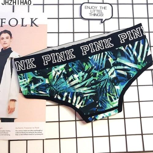 Underwear women lingerie g string briefs Sexy panties PINK M-L calcinha panty tangas bragas culotte femme bielizna damska bas