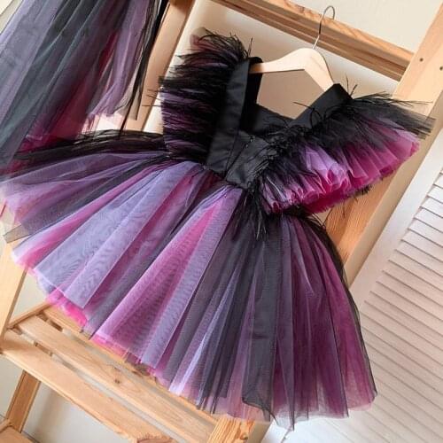 Baby Girls Dresses For Birthday Tulle Sequined Girl Dress Party Christmas Dress Children Princess Costume For Kids New 2021