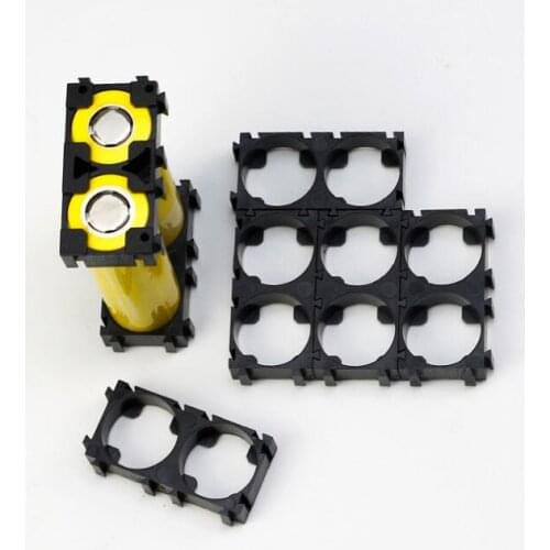 200pcs/lot MasterFire 2x Cell AA Battery Spacer Radiating Shell Plastic Heat Holder Bracket Batteries Storage Box Brackets