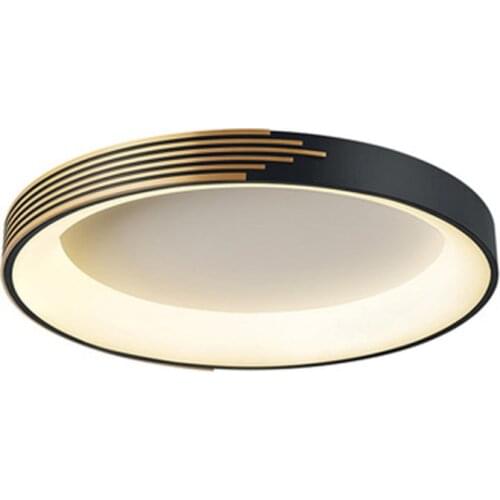 Simple modern round led living room dining room intelligent 110v lamp Nordic ceiling lamp home study bedroom lamp