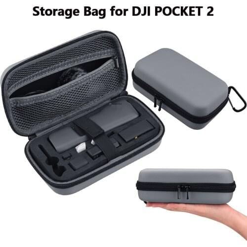 Storage Bag for DJI Pocket 2 Mini Creator Combo Carrying Case Portable Shockproof Travel Protection Handheld Gimbal Accessories