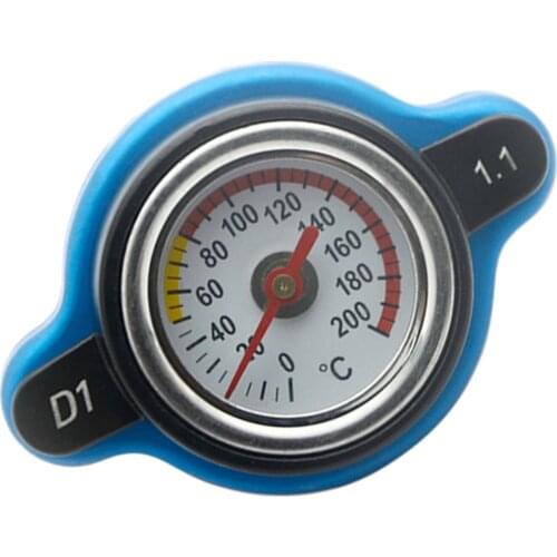 Car Motorcycle Styling D1 Radiator Thermo Caps Tank Cover Water Temperture Gauge With Utility 0.9 Bar/ 1.1 Bar/ 1.3Bar Useful