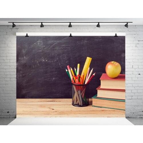 VinylBDS 7X5FT Children Education Background Photo Shoot Studio Back To School blackboard photography backdrops