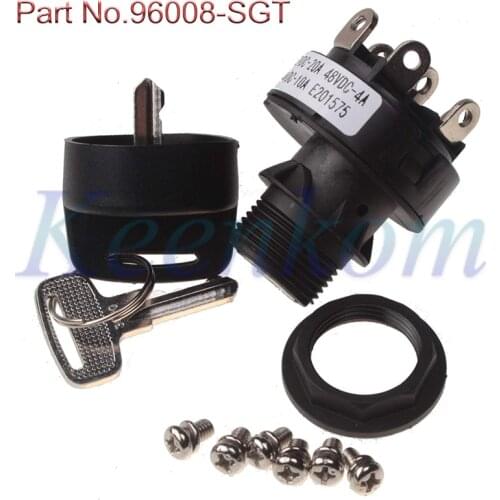 Holdwell 3-Position Ignition Switch with Keys 96008-SGT 96008S for Genie GS GR Z Series