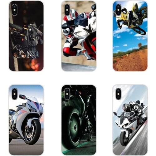 Accessories Phone Shell Covers Motorcycle Racing Pattern For Xiaomi Redmi 4A S2 Note 3 3S 4 4X 5 Plus 6 7 6A Pro Pocophone F1
