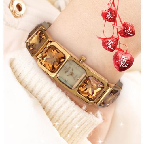 Bracelet watch female fashion watch decoration watch female fashion fashion square small dial female watch fashion table female