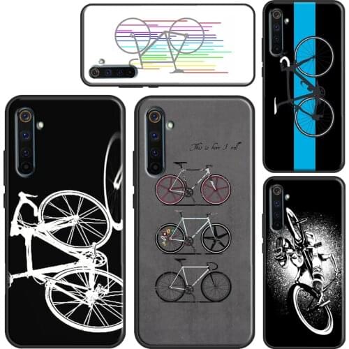 BIKE Cycling Art Case For Realme GT Neo Q3 6 7 8 Pro C15 C11 C3 C21 Back Cover For OnePlus 9 Pro 8 7T 8T 9R
