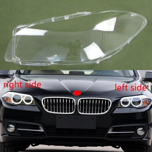 For 2011-2017 BMW 5 Series F18 F10 520 523 525 535 530 Front Lamp Shade Headlamps Transparent Lampshade Headlight Shell