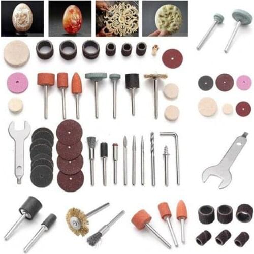 40PCS Wood Carving Tools Rotary Tool Accessories Kits for Drill Grinding Polishing