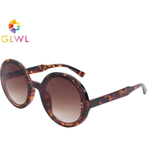 GLWL LZMGXWX Women's Sunglasses Round