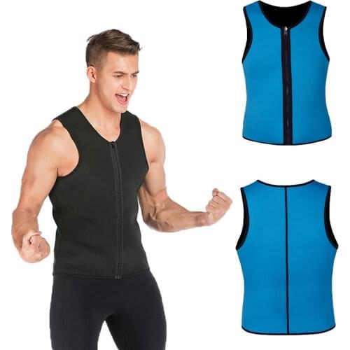 Zipper Waist Trainer Vests Weight Loss Shapewear Slimming Belt Workout Top Compression Slim Tank Body Shaper