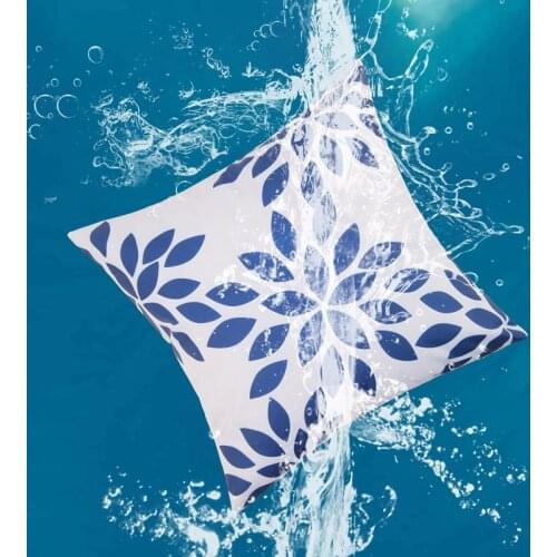 Outdoor Cushion Water And Oil Resistant Throw Pillow Covers Polyester Linen Farmhouse Pillowcase For Home Decor Patio Balcony