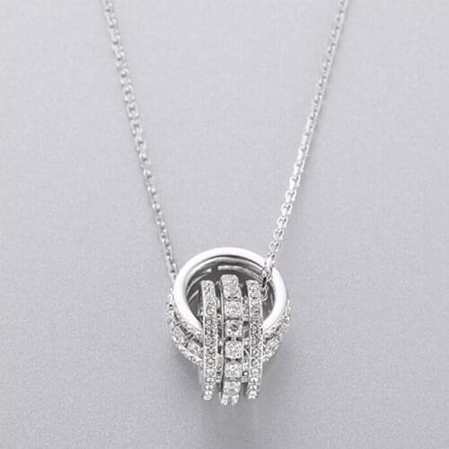 MANDY Original Double Personality Necklace Female Necklace Jewelry Chain