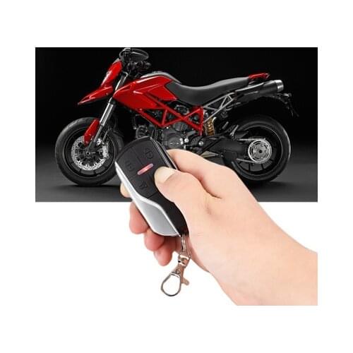 Universal 12V Motorcycle Alarm System Super Waterproof Can Adjust Remote Start Motorbike Alarm System With 2 Remote Control
