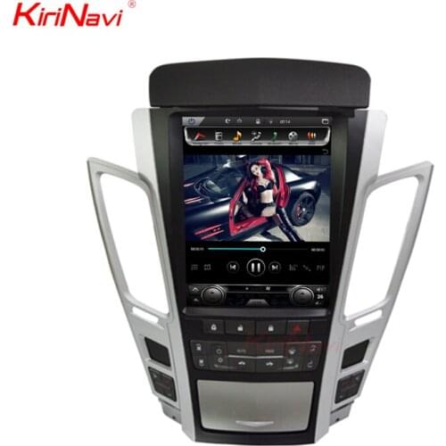 Tesla Style Vertical Screen Android 10.0 10.4" Car Video for Cadillac Cts Car Dvd Player Gps Navigation