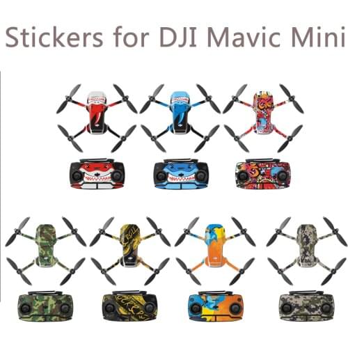 Protective Film PVC Stickers for Mavic Mini Remote Controller Waterproof Scratch-proof Decals Full Cover Skin Accessories