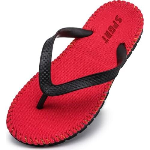 2021 Summer Thick Sole Home Men Massage Slippers Platform Flat Shoes Non-slip EVA Indoor Slides Slippers Size 45 Chaussure Homme