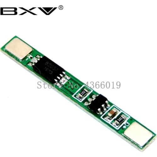 50pcs/lot 1S 3.7V 3A li-ion BMS PCM battery protection board pcm for 18650 lithium ion li battery
