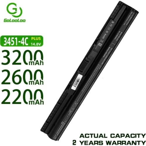 Golooloo 4 Cells 14.8V Laptop Battery K185W M5Y1K For Dell Vostro 3451 3458 3551 3558 V3458 V3451 N3558 N5558 WKRJ2 GXVJ3 HD4J0