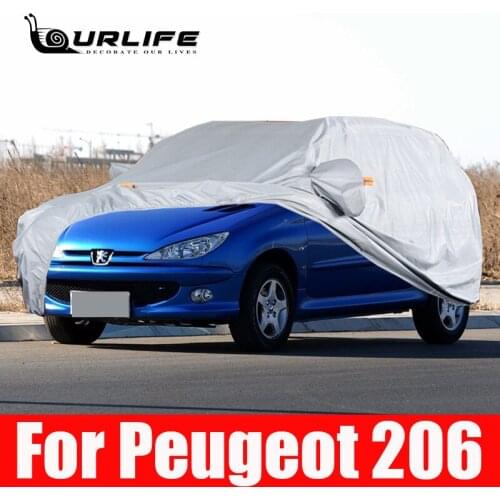 Full Car Covers Indoor Outdoor Waterproof Anti Oxford cloth Dust Sun Rain Protection For Peugeot 206 Accessories