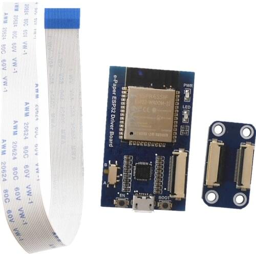 E-paper ink screen e-Paper wireless network driver board ESP32 WiFi + Bluetooth for e-Paper display ESP32-WROOM-32