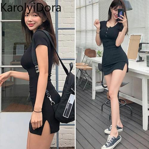 Белые летние платья KarolyiDora China At AliExpress