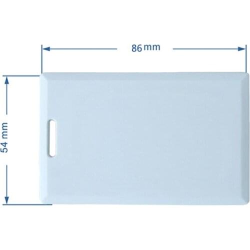 HOT 100PCS 2MM Thickness F1108 Chip For Access Control Time Attendance 13.56MHz RFID Read Distance 8-10cm Proximity Smart Card