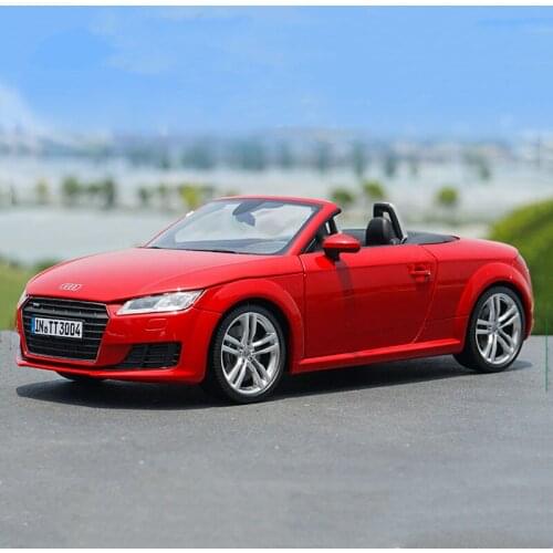 1/18 alloy casting car model original Audi TT sports car mini cut OEM high-end collection holiday gift