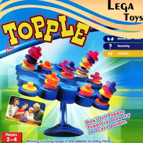 Balancing Stand Desktop Tic-Tac-Toe Topple Balance Game Blocks Toy Set Game with kids Educational Montessori IQ Toy for children