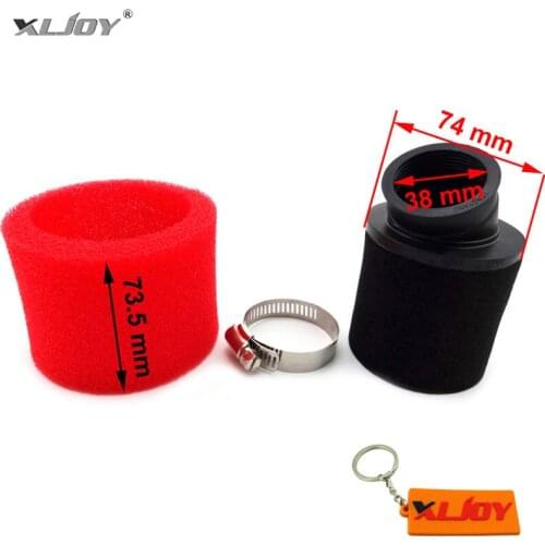 Foam Air Filter 38mm Cleaner For Pit Dirt Monkey Bike Lifan YX 110cc 125cc Engine XR50 CRF50 CRF70 KLX SSR BBR Thumpstar YCF DHZ